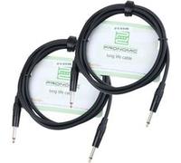 Pronomic Stage BOXJ1-2.5 Câble Enceintes jack 2.5m Set de 2 G