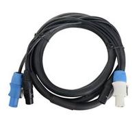 Pronomic Stage Câble Hybride PPD 2.5/ DMX Schuko/Powercon compatible + DMX 3 broches, 2.5m