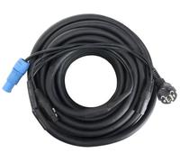 Pronomic Stage EUPPD-15 Câble Hybride Compatible Schuko/Powercon + DMX 3 Broches, 15m (idéal pour le câblage des effets lumineux & éclairage de scène)