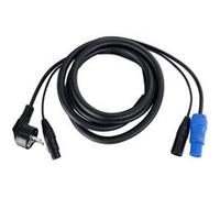 Pronomic Stage EUPPX-2.5 câble hybride euro/powerplug/XLR G