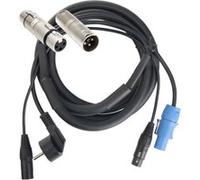 Pronomic Stage EUPPX-2,5 câble hybride euro/powerplug/XLR G