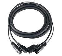 Pronomic Stage IECD-2.5 Câble Hybride DMX C/DMX 2, 5m, 75 mm², Longueur: 2