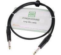 Pronomic Stage INST-0.5 câble instrument noir jack 0,5m Noir G