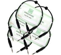 Pronomic Stage INSTS-0,5 câble jack 0.5 m stéréo, lot de 3