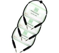 Pronomic Stage INSTS-0,5 câble jack 0.5 m stéréo, lot de 3 G