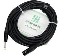 Pronomic Stage JMXM-10 câble audio jack mono/XLR 10 m noir