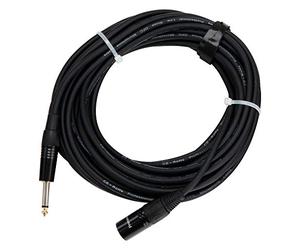 Pronomic Stage JMXM-10 Câble Audio Mono Jack/XLR 10m Noir, 3 mm, Petit Prix