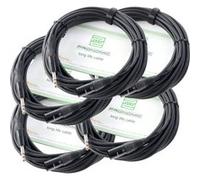 Pronomic Stage JXM-10 Jack Stereo / XLR 10m Lot de 5 G