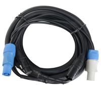 Pronomic Stage PPD-5 Câble Hybride Powerplug/DMX 10m (idéal pour le câblage des effets lumineux & éclairage de scène)
