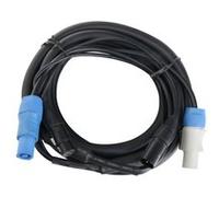 Pronomic Stage PPD-5 Câble Hybride Powerplug/DMX Powercon compatible + DMX 3 pôles, 5m