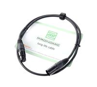 Pronomic Stage XFXM-1 Câble Micro XLR 1 m Noir