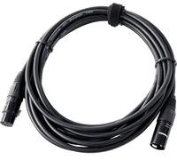 Pronomic Stage XFXM-5 Câble Micro XLR 5 m Noir, Longueur: 5m, 226 mm² | Connecteurs: XLR femelle 3 broches ? XLR mâle 3 broches, Section de conducteur: 0, 226 mm², Couleur de la gaine: noir