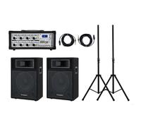 Pronomic StagePower PM83-110 PA Set, Powermixer, 5 mm AUX in, Poids: 9