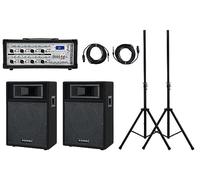 Pronomic StagePower PM83-110 PA Set, Powermixer, 5 mm AUX in, Poids: 9