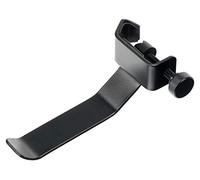 Pronomic Support Casque HH1 - Support Casque pour Pied Micro - en Acier - Convient aux Pieds jusqu'à 25 mm de Diamètre - Longueur : 120 mm - Noir