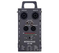 Pronomic Testeur Multi-Câbles CC-88 (Testeur multi-format, Speakon, XLR, RCA, RJ45, jack, Din, MIDI, S-Video, affichage LED, poignée) gris