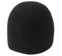Pronomic WS-50 BK Pare-brise 40-55mm, Pare-brise pour microphones | Atténue les bruits de corps et les plosives, Convient aux microphones avec un diamètre de panier de 40-55 mm, Couleur: Noir