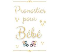 pronostics pour bébé: ce carnet de pronostic de naissance est un cadeau prénatal mixte parfait