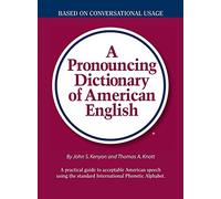 Pronouncing Dictionary of American English