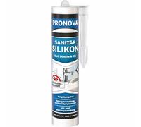 Pronova Silicone Sanitaire Silicone D'étanchéité 300 Ml - Transparent