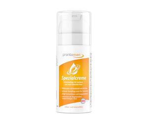 Prontoman Crème spéciale 100 ml - Soin des pieds professionnel avec huile de germe de riz et 5 % d'urée | Idéal également pour les diabétiques | Pour les peaux sèches et fortement sollicitées