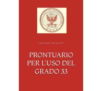 PRONTUARIO PER L'USO DEL GRADO 33