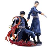 Proof Fullmetal Alchemist Statuette Fraternité PVC Roy Mustang & Maes Hughes Kizuna 27 cm