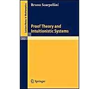 Proof Theory And Intuitionistic Systems