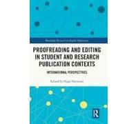 Proofreading And Editing In Student And Research Publication Contexts