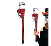 Prop nglais Saignée - Prop nglais D'Halloween | Ciave Saignée Faux | Conception De Simulation Réaliste Matériau Léger En PE - Pour Décoration De Maison Streg