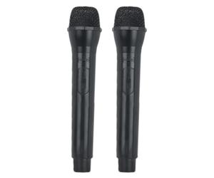 Prop Microphonne - 60g Black Speech Practice Simulation Pretend Play Mics for Kids | Simulation Toy Microphone, Realistic News Fake Microphone Props, for Birthday