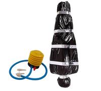 Prop propose d'Halloween du corps mort | Sac de corps de fête effrayant faux cadavre | Pouvoir de conception d'horreur de décoration de maison hantée | de l'atmosphère extérieure du cimetière