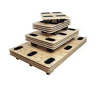 Propac Z-BANK8060L Palette en OSB empilables avec cônes en plastique, 60 x 80 cm