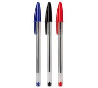 Propac z-bicb Stylo à bille Cristal, Bleu, Lot de 50
