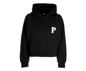Propaganda - Cropped Sweat à capuche - Femme - Sweatshirts et sweats à capuche - Noir - Taille: 40 FR