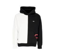 Propaganda, Homme, Sweatshirts et sweats à capuche, Multicolore, Taille: XL Double Sweat à capuche Blanc/Noir