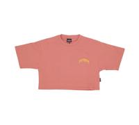 Propaganda - Jaguar Triangle Croptop Tee Clay - Femme - Tops - Rose - Taille: 40 FR