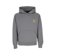 Propaganda - Sweat à capuche gris à manches longues avec poche kangourou - Homme - Sweatshirts et sweats à capuche - Gris - Taille: S