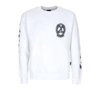 Propaganda - SweaT-shirt Blanc avec Imprimé Crewneck - Homme - Sweatshirts et sweats à capuche - Blanc - Taille: XL