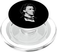 Propagande rétro de Frédéric Chopin PopSockets PopGrip pour MagSafe