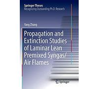 Propagation And Extinction Studies Of Laminar Lean Premixed Syngas/Air Flames
