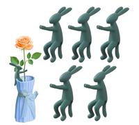 Propagation Buddy Lot de 5 Supports de antidérapants sur Le thème des bourgeons | Support de Vase pour, d'intérieur, Rebord de fenêtre, Balcon, Salon, Table à Manger, Chambre à