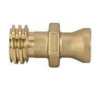 Propane Fitting Connector, Brass Male Valve, Outdoor Fixture with Threaded Build, Camping Accessory with Compact Utility, 5.12*3.54*1.57inch Cooking Organizer, Replacement Gear for RV BBQ Trailer