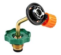 Propane Refill Adapter - Aluminum Alloy, Leak Proof Tank Connector