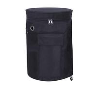 Propane Tank Cover, RV Tank Shield, Waterproof Elastic Base Drawstring UV Proof Lightweight Compact Portable Secure Hold, Propane Cloth Covers for Camping Barbecue Picnic, Small, Large, Black