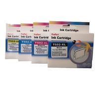 Propart ARET502XLY Cartouche de Toner Compatible avec Epson Wf-2860, 2865, Xp-5100, 5105-0.47Kc13T02W24010, Jaune