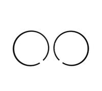 ProPart Lot de 2 segments de piston compatibles avec Husqvarna 51 254 350 353 OLEO-MAC 753 Specs 1,5 mm x 45 mm et 45 mm x 1,5 mm
