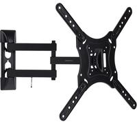 Proper Av Support Mural Robuste À Bras Pivotant Pour Tv 23"" À 55"", Inclinaison 15 Degrés, Vesa 200X200, Noir Pb042
