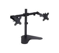 Proper Dual Arm Cantilever Desk Monitor Mount - Pied - pour 2 écrans LCD - acier de haute qualité - noir - Taille d'écran : 13"-32" - ordinateur de bureau Noir
