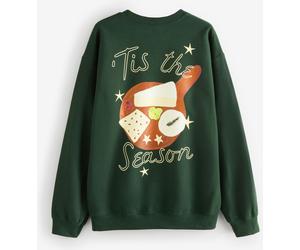 Proper Good Sweat à imprimé graphique et dos Super Good Noël